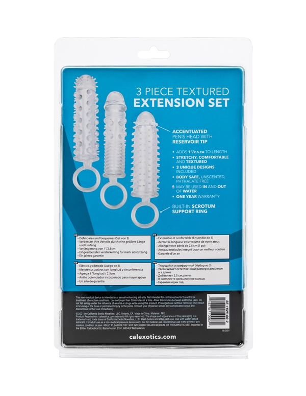 3Pc Textured Extension Set ALT5 view Color: CL