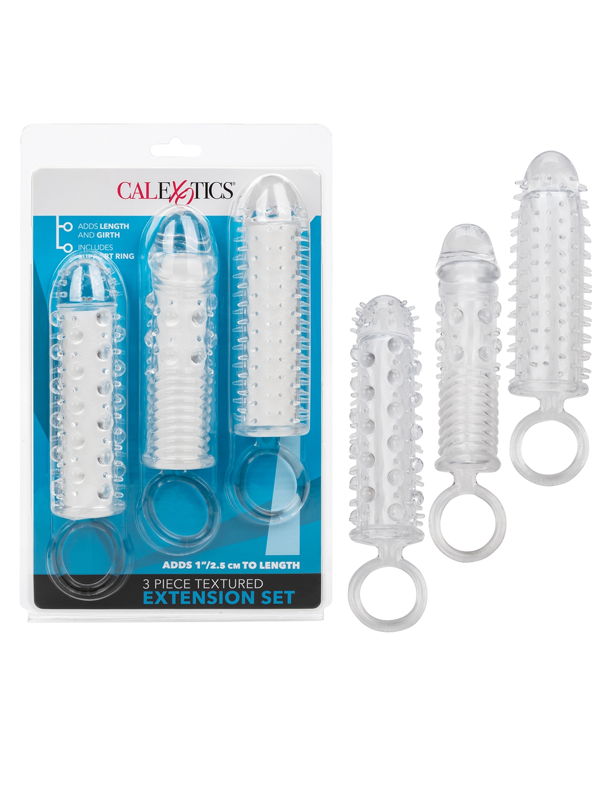 alternate image for 3Pc Textured Extension Set