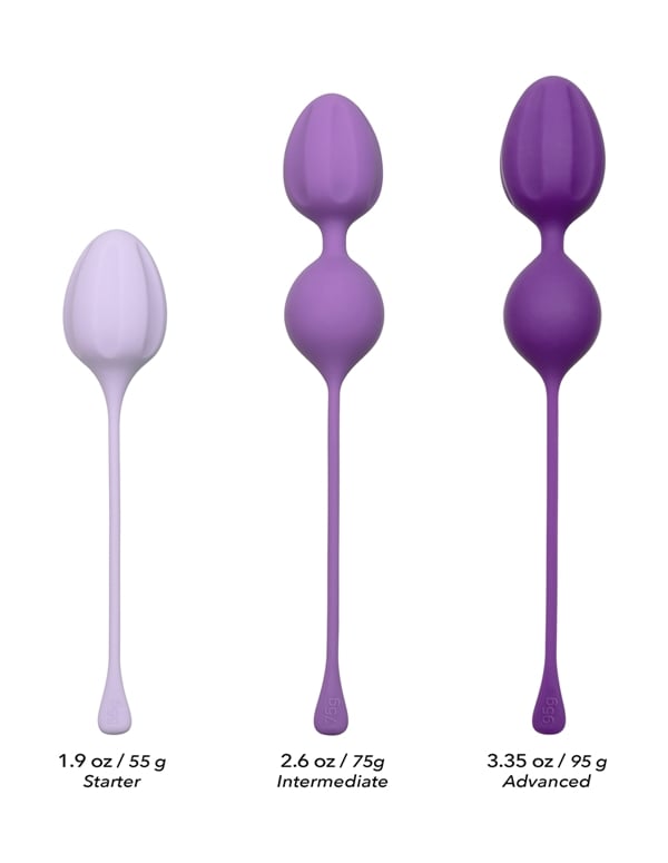 Kegel Training 3Pc Set ALT4 view Color: PR