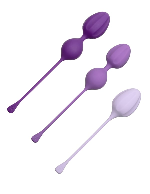 Kegel Training 3Pc Set ALT6 view Color: PR