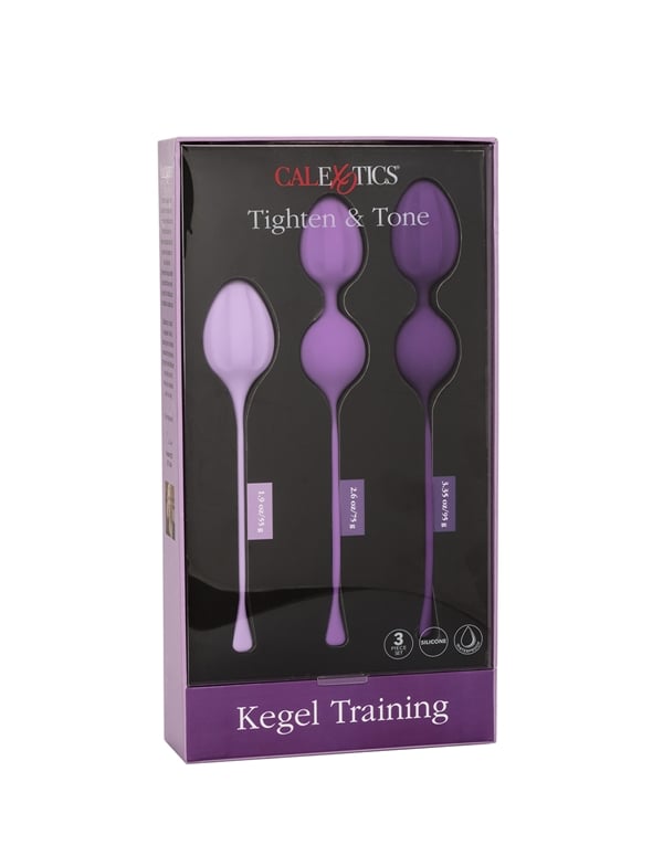 Kegel Training 3Pc Set ALT8 view Color: PR