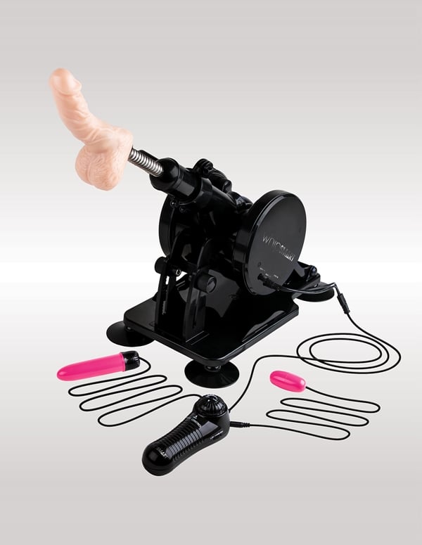 Whipsmart Premium Automatic Thruster Sex Machine W/ Remote ALT2 view Color: BK