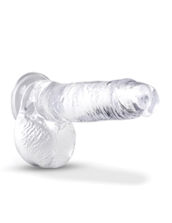 Alternate back view of B YOURS PLUS ROCK N ROLL CLEAR DILDO