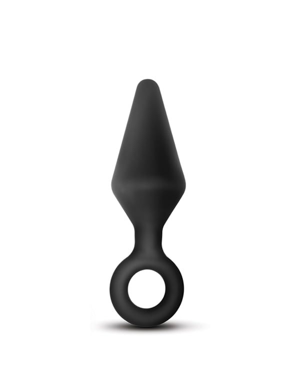 Anal Adventures Platinum Silicone Loop Plug Large default view Color: BK