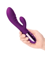 Alternate back view of LE WAND BLEND DOUBLE MOTOR VIBRATOR