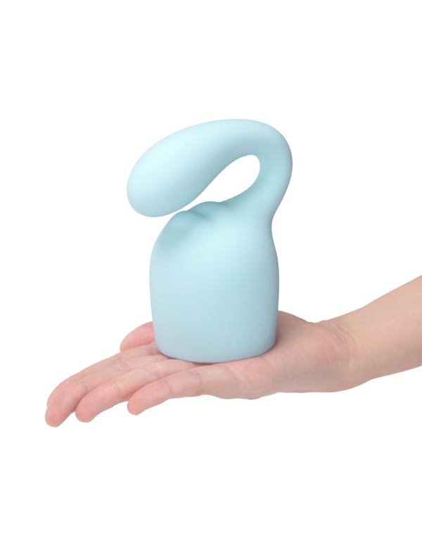 Le Wand Glider Weighted Silicone Wand Attachment ALT1 view Color: BL