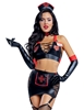Additional BLACK/RED view of product NOIR NURSE with color code BKR