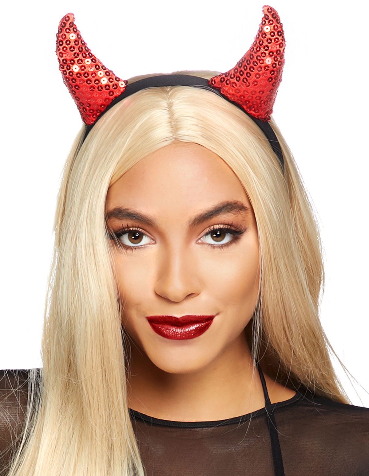 alternate image for SEQUIN DEVIL HORNS