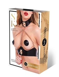 Front view of SECRET KISSES BODY HARNESS