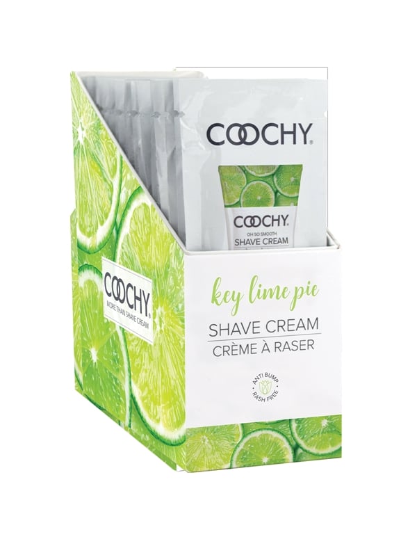 Coochy Cream Foil Packet - Key Lime Pie ALT view Color: NC