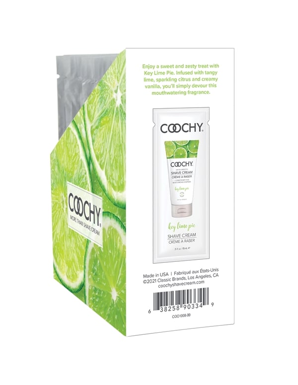 Coochy Cream Foil Packet - Key Lime Pie ALT2 view Color: NC