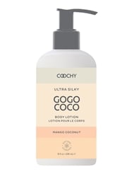 Front view of COOCHY ULTRA SILKY BODY LOTION - MANGO COCONUT