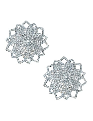 ICE CRYSTAL REUSABLE JEWEL NIPPLE PASTIES - BN-SF-023-04208