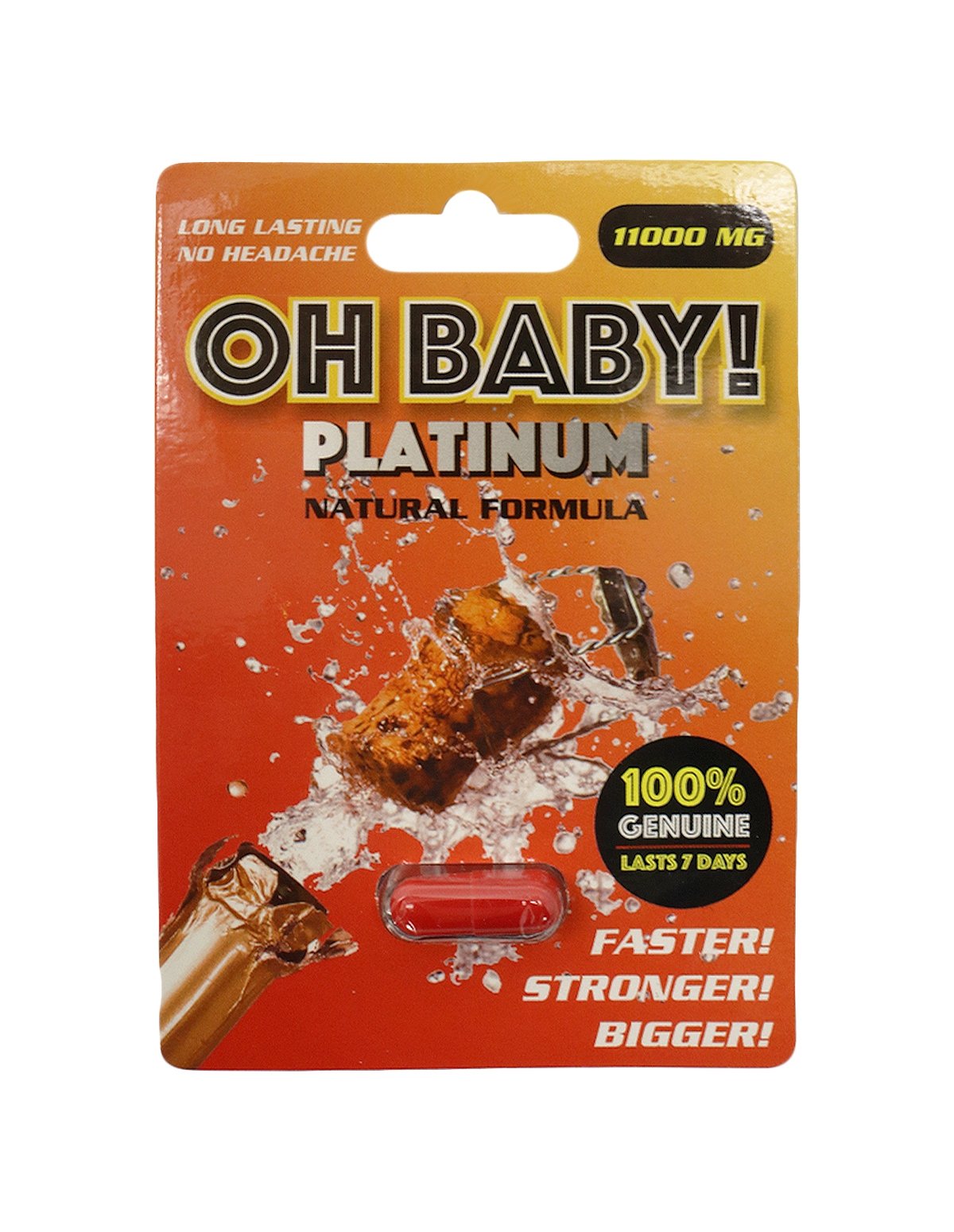 alternate image for Oh Baby! Male Enhancement Pill Pack