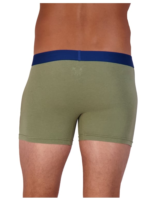 Wood Boxer Brief W/ Fly - Olive ALT1 view Color: OL