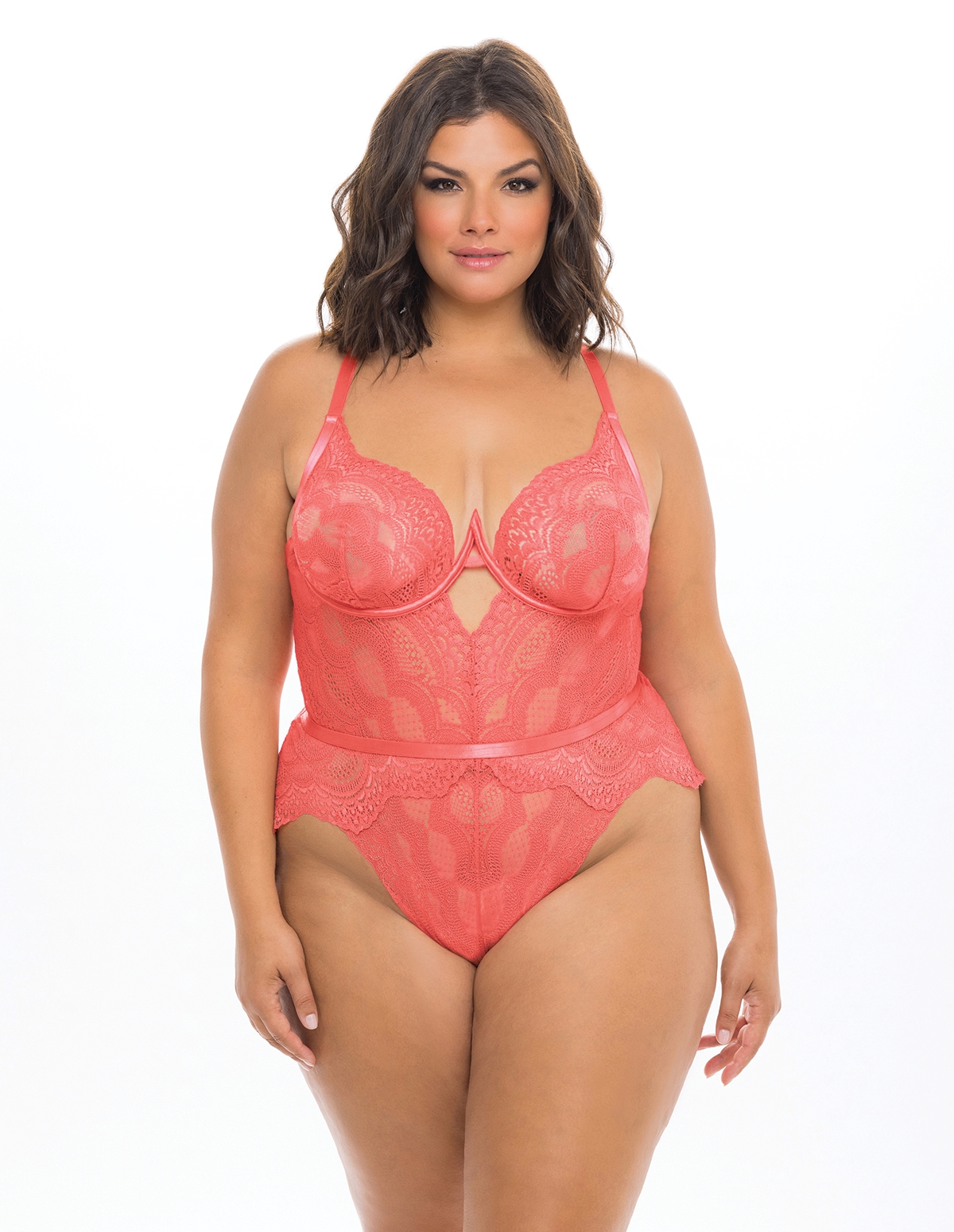 alternate image for Aura Lace Teddy