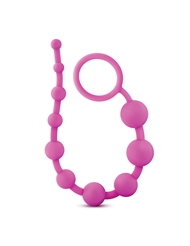 Additional  view of product LUXE SILICONE 10 ANAL BEADS with color code PK