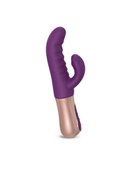 Front view of LOVE TO LOVE SASSY BUNNY THRUSTING DUAL STIMULATOR