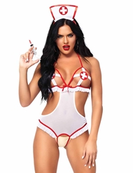 Additional  view of product 2PC NAUGHTY NURSE with color code WR