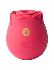 Front view of SECRET KISSES ROSEGASM AIR SUCTION VIBE - THE ROSE