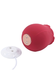 Additional ALT4 view of product SECRET KISSES ROSEGASM AIR SUCTION VIBE - THE ROSE with color code RD