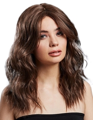 Additional  view of product FEVER ASHLEY BROWN WIG with color code BR