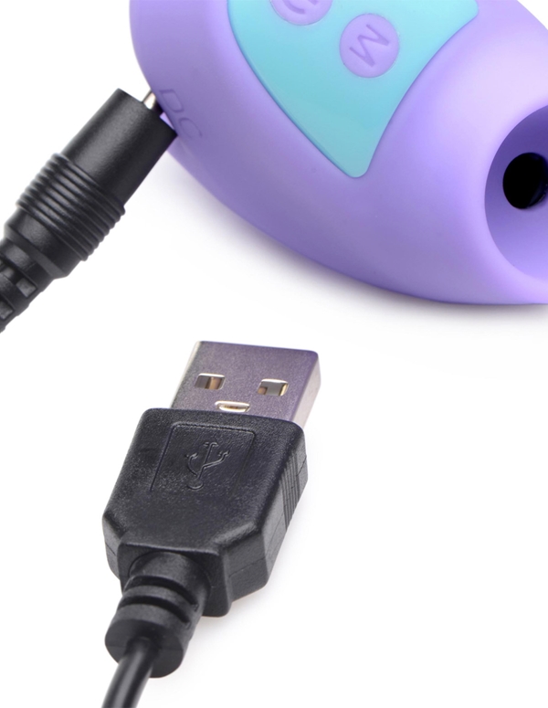 Shegasm Mini 12X Silicone Clit Stimulator ALT4 view Color: PR