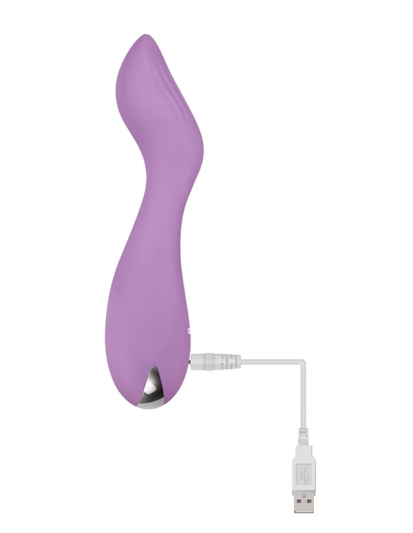 Lilac G Petite Silicone Vibe ALT3 view Color: LL