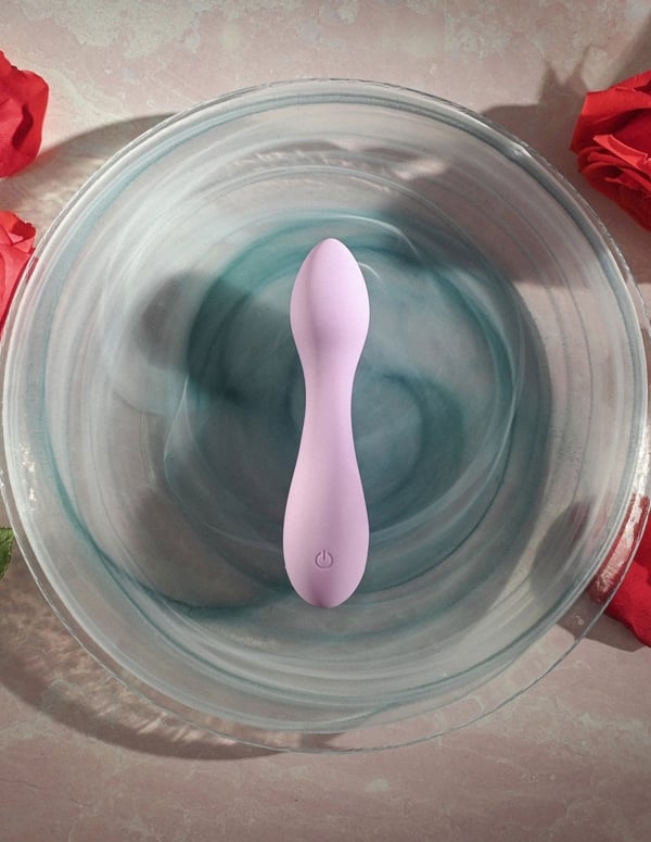 Lilac G Petite Silicone Vibe ALT4 view Color: LL