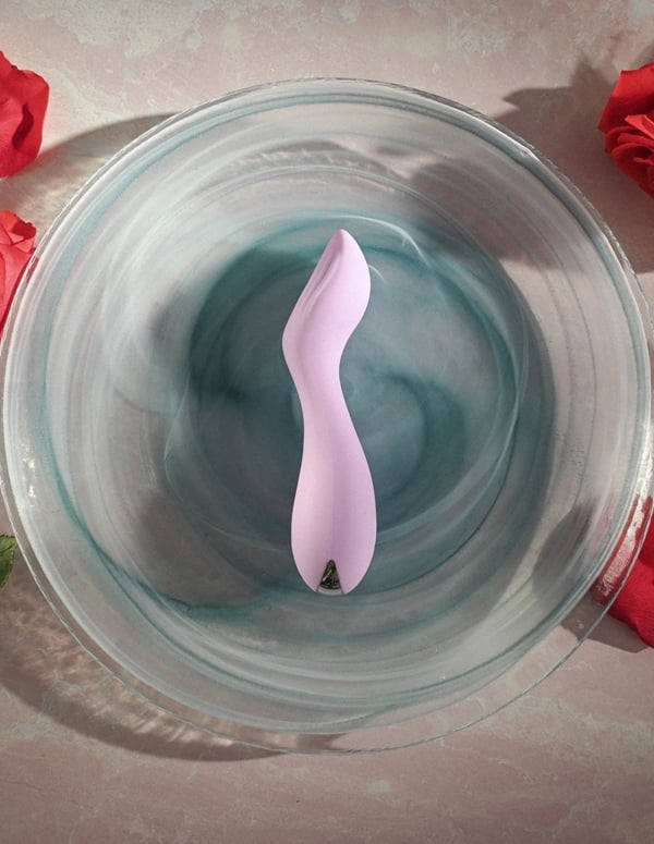 Lilac G Petite Silicone Vibe ALT5 view Color: LL