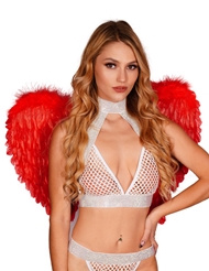 Front view of FEATHER WINGS