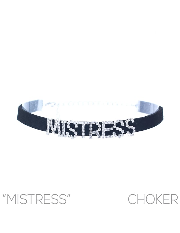 Mistress Choker ALT1 view Color: BKS