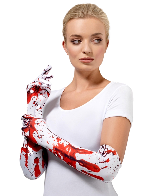 Blood Splatter Gloves default view Color: WR