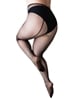 Additional BLACK view of product FISHNET BACK SEAM TIGHTS with color code BK