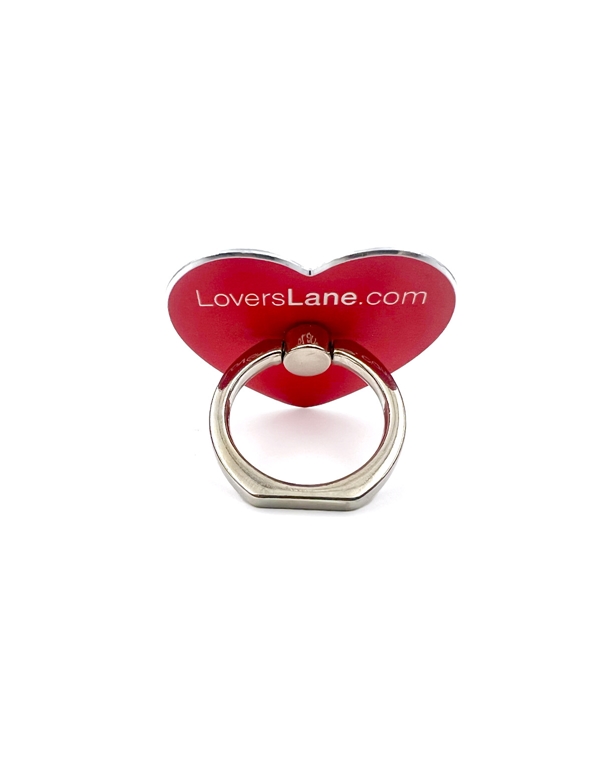Heart Mobile Phone Ring Grip And Stand ALT3 view Color: RD
