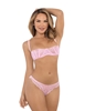 Additional PINK view of product ASTER LACE TANGA with color code PK