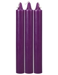 Additional  view of product JAPANESE DRIP PURPLE CANDLES 3 PACK - HOT WAX PLAY with color code PR