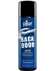 Front view of PJUR BACKDOOR WATER-BASED LUBRICANT 250ML