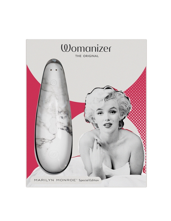 Marilyn Monroe Special Edition Womanizer Classic 2 - White Marble ALT10 view Color: WB