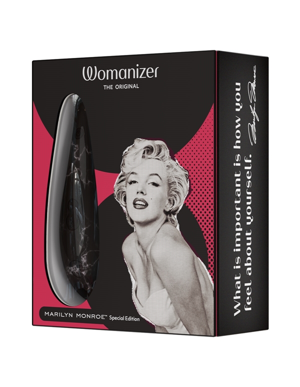Marilyn Monroe Special Edition Womanizer Classic 2 - Black Marble ALT13 view Color: BW