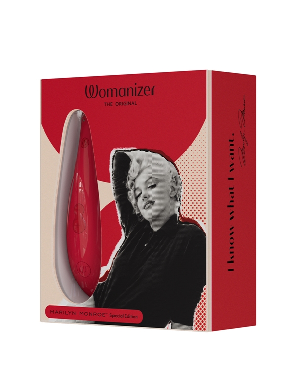 Marilyn Monroe Special Edition Womanizer Classic 2 - Red ALT13 view Color: RD