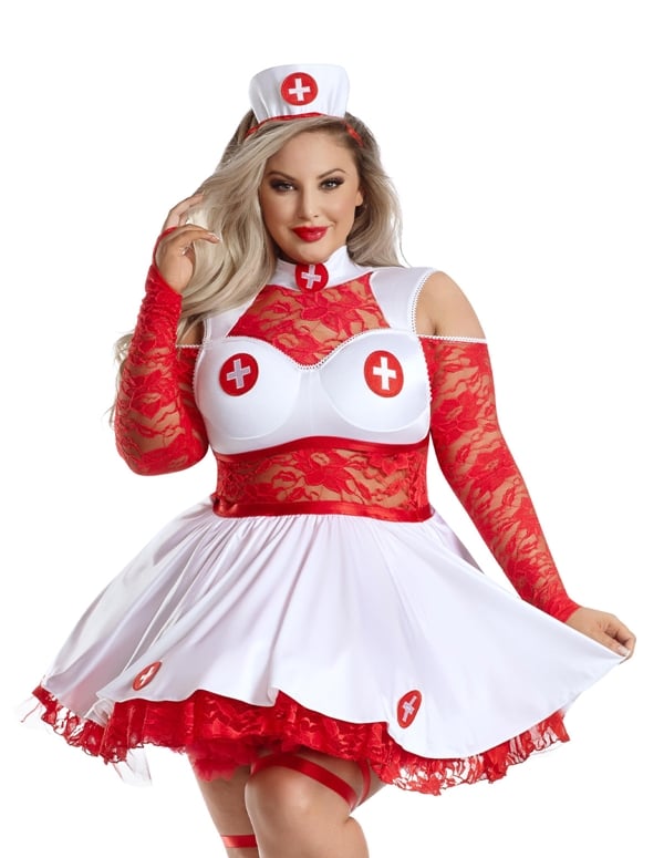 Nurse Lacey Costume default view Color: RWH