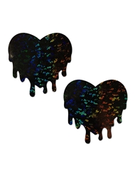 Alternate back view of PASTEASE MELTY HEART DISCO BALL PASTIES