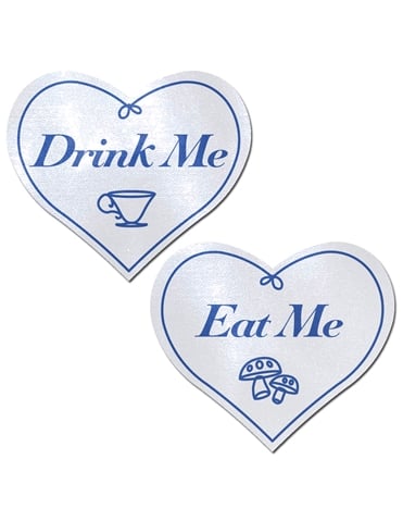 PASTEASE EAT ME DRINK ME LIQUID HEART PASTIES - HRT-LQ-WT-ED-04109