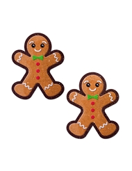 Alternate back view of PASTEASE GINGERBREAD COOKIE PASTIES