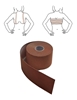 Additional BROWN view of product NEVA NUDE BREAST LIFT BROWN BOOBIE TAPE with color code BR