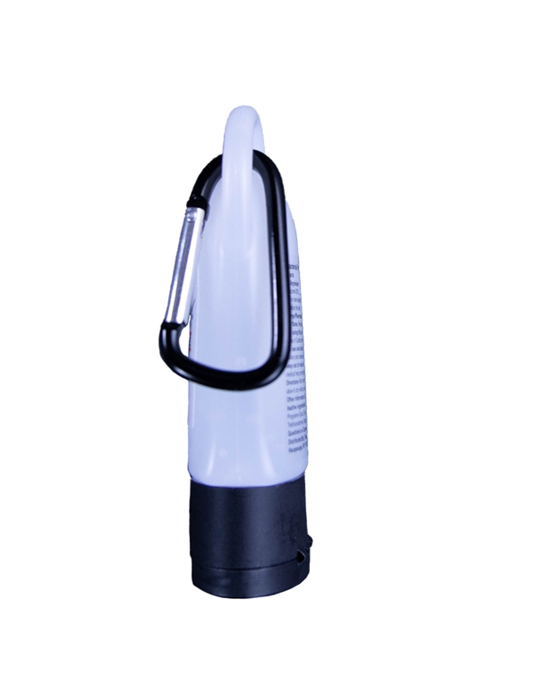 1Oz Hand Sanitizer With Carabiner ALT4 view Color: BKR