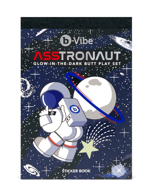 Asstronaut Glow-In-The-Dark Butt Play Set ALT16 view Color: GR