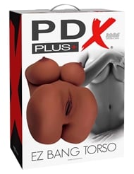 Alternate back view of PDX PLUS EZ BANG TORSO