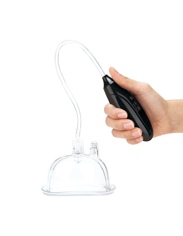 Rechargeable Pussy Pump With Clit Clamp ALT1 view Color: NC